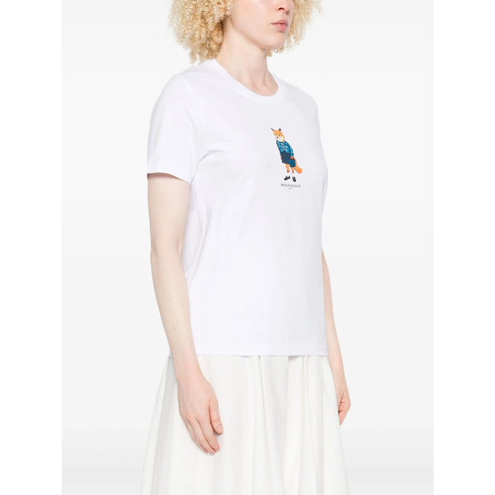 Maison Kitsuné T Shirts - White | 78a18d1e1b6c88fc15cb8c31880369b5b8b40588