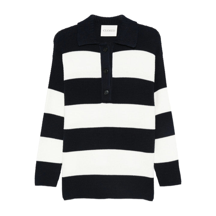 Closed Sweaters - Blue, White | 26224c335ab8fdc9454828f42b2d08b4ebdeef04