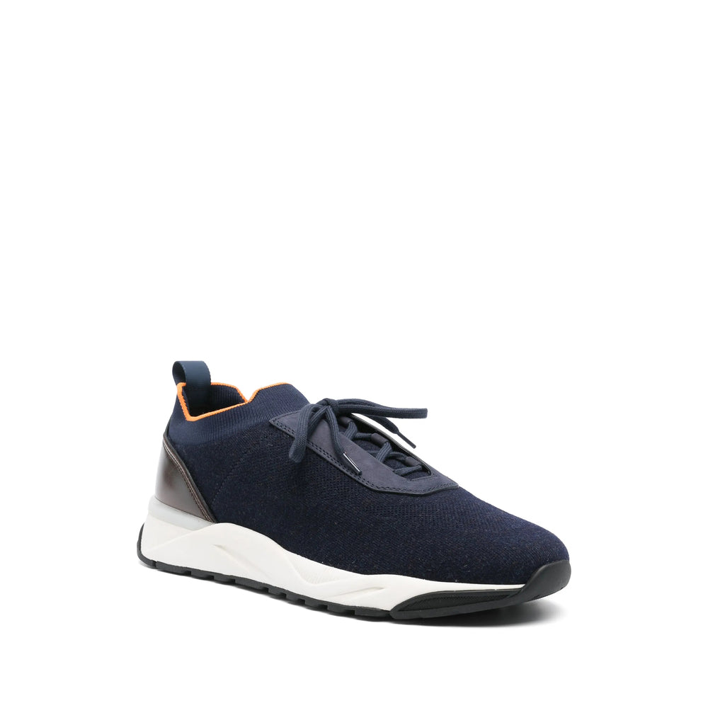 Santoni Sneakers - Blue | 64eee5176e704b102227e16b789a23ac3de29fbf