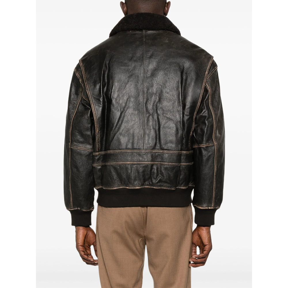 Dunst Leather Outerwears - Brown | 416848604b6caa6bb6c901703c39d471f7c3baf6