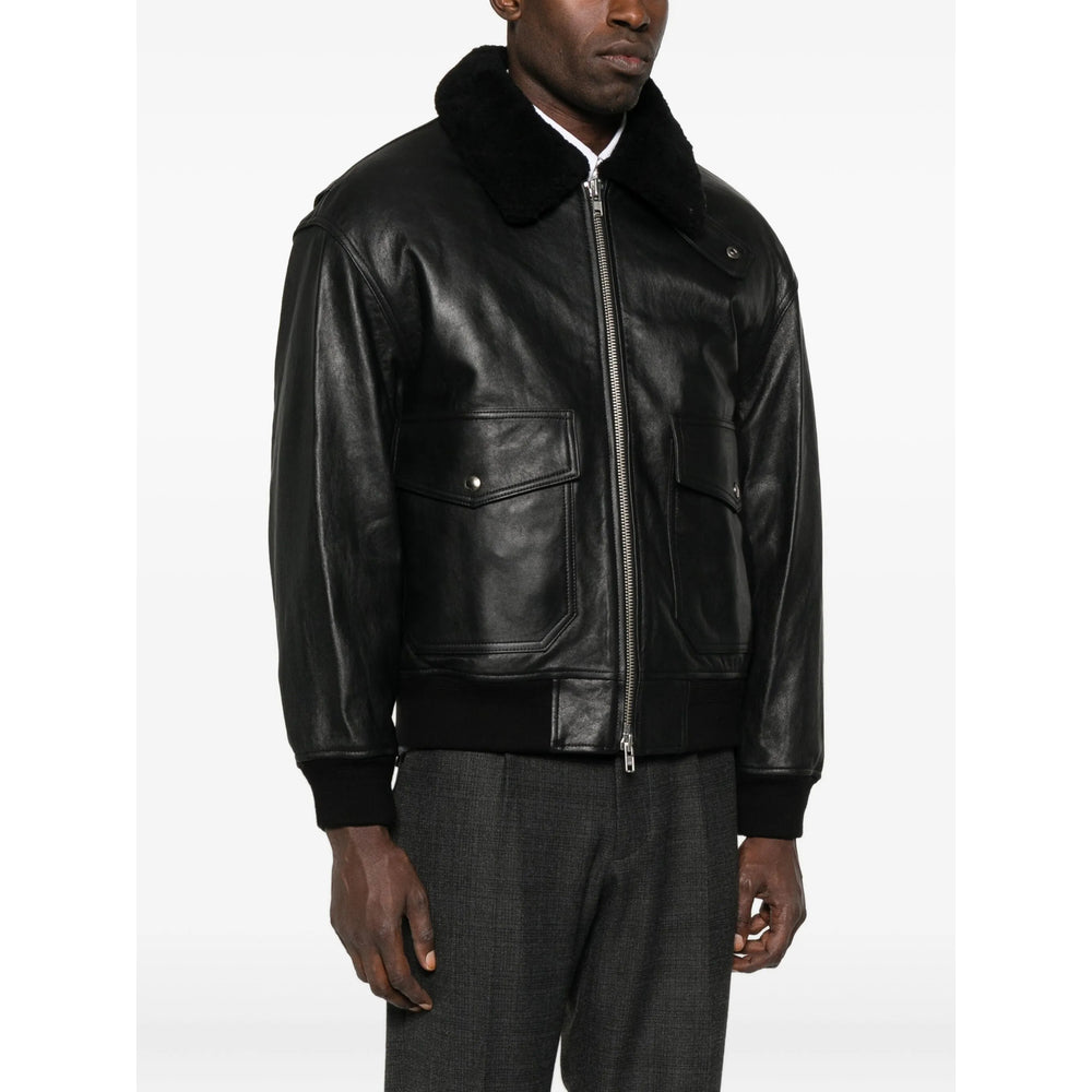 Dunst Leather Outerwears - Black | dd2e3a1723d1e987ebffb609d52b5e0c30e41335
