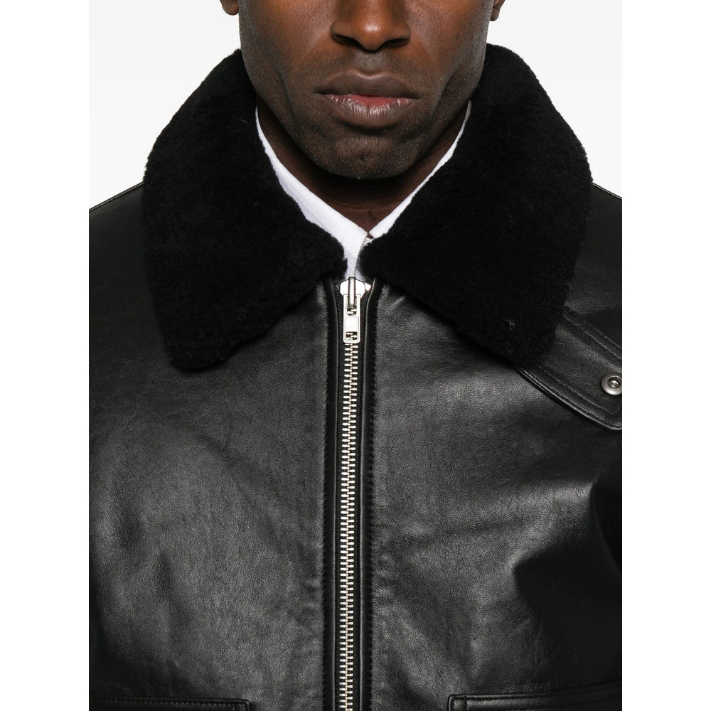Dunst Leather Outerwears - Black | 6cff967c3278f0961abc8557af48b81c09ab8522