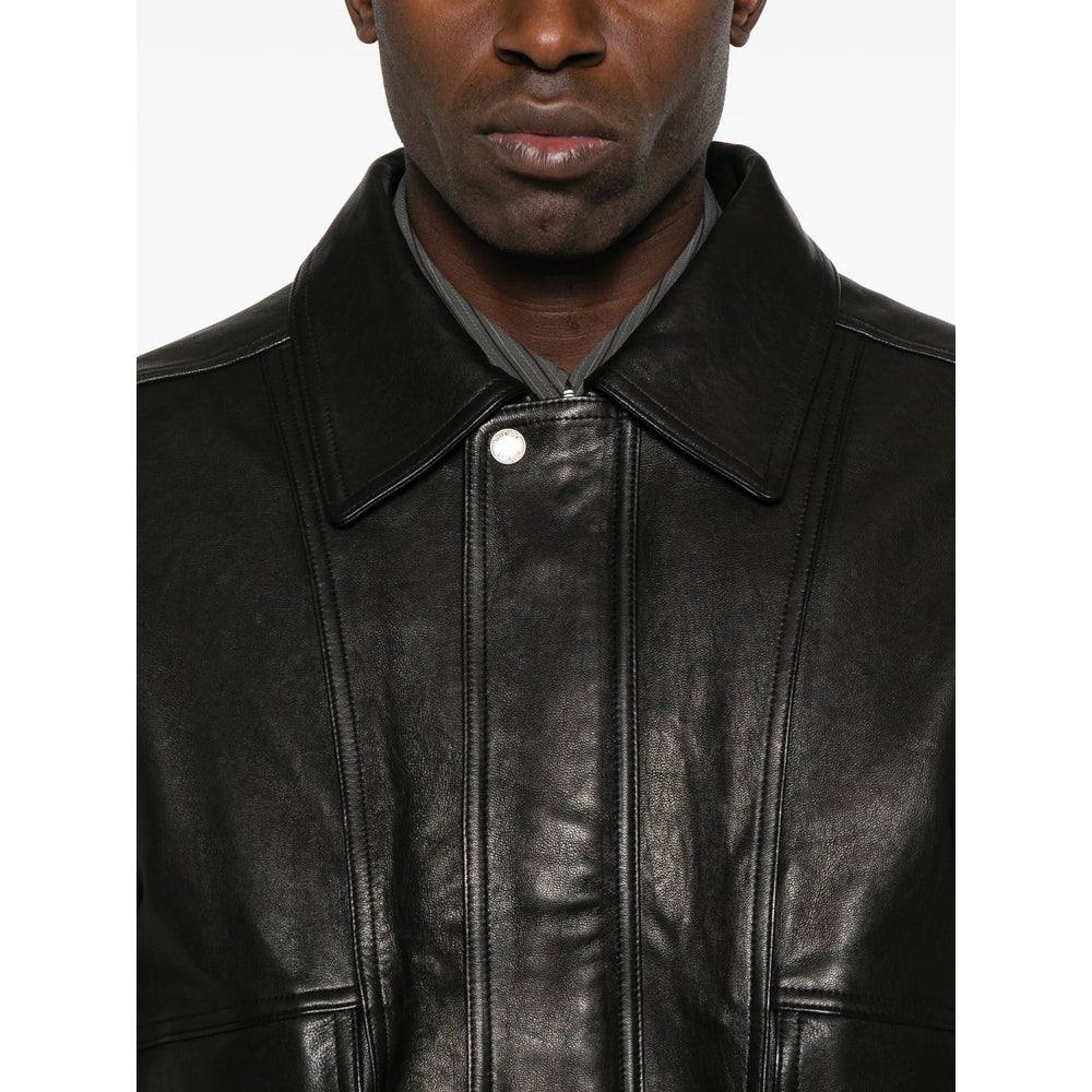 Dunst Leather Outerwears - Black | 764cb5215d93a021ef357991360f18abf727ffa6