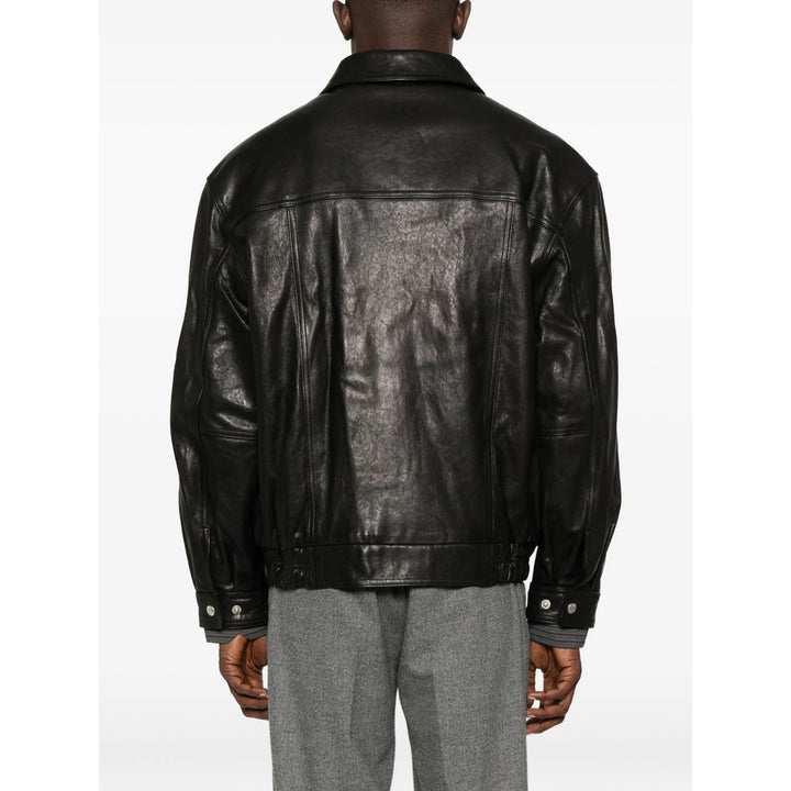 Dunst Leather Outerwears - Black | 32663c96ab25d9e2b8bbe5090203d9a52c9b4e41