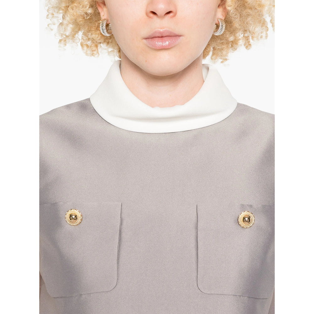 Self-Portrait Tops - Gray | f93e8c62000c5781c99de8a811d775bf01a34187