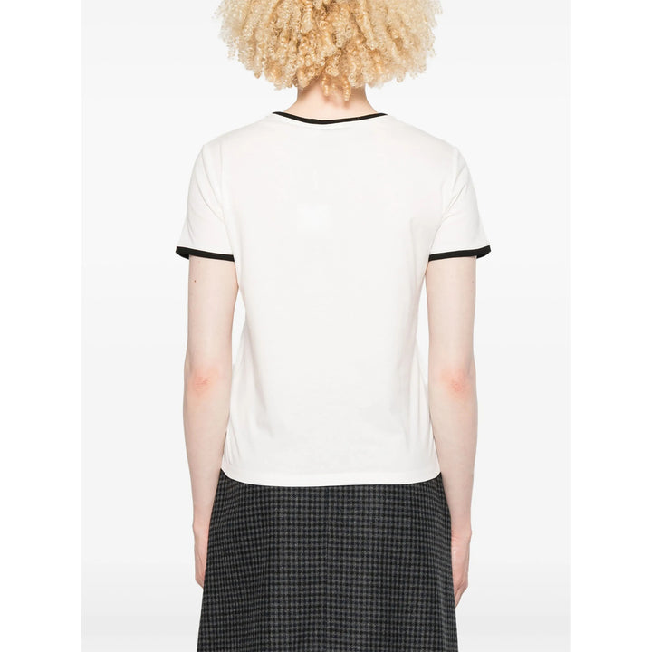 Self-Portrait T Shirts - White | 66668988ac03d12fadf2a37ce3b6c0c33c81ac3a