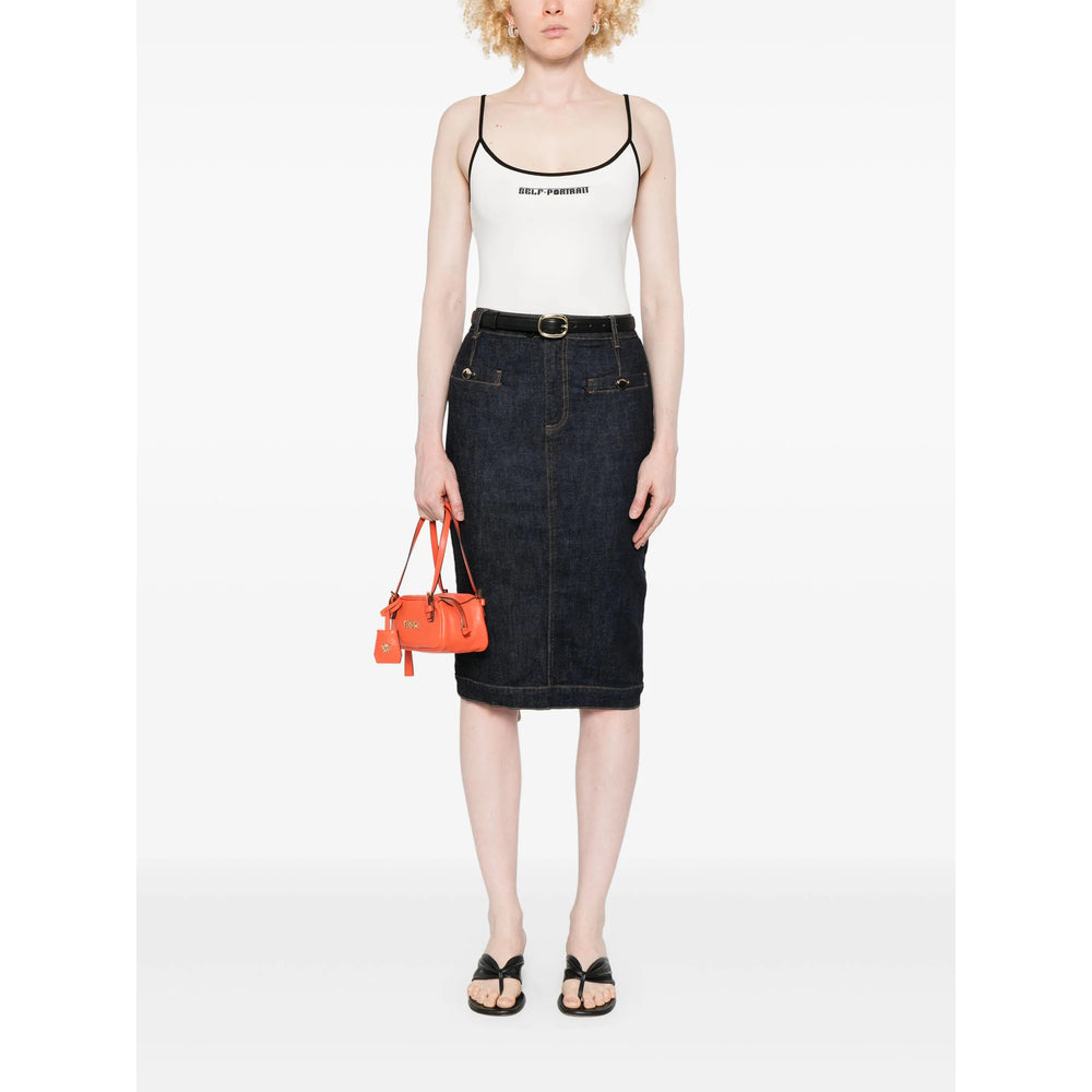 Self-Portrait Tops - White | 259dde7eb3a4f7b94d00590bc0df365bbf6a3a56