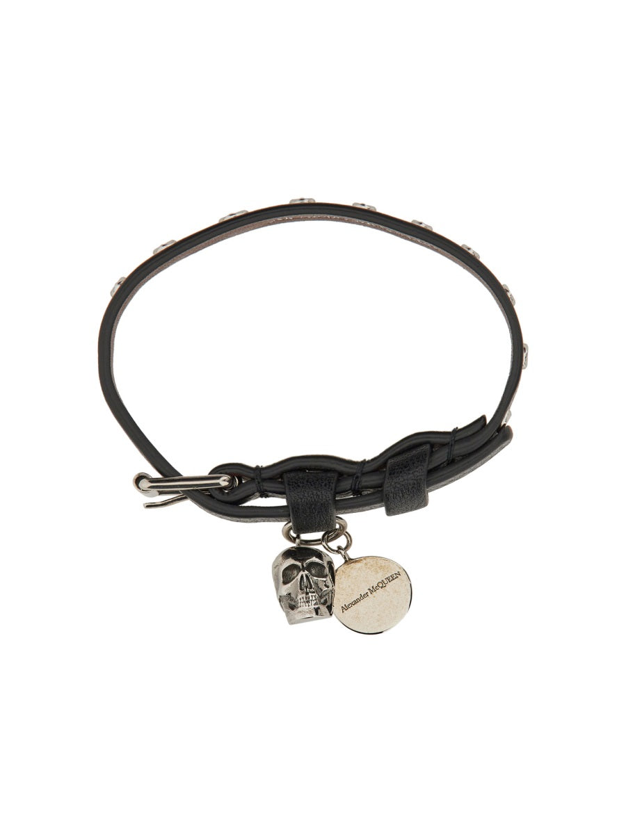Alexander McQueen Bracelets - Black | Wanan Luxury