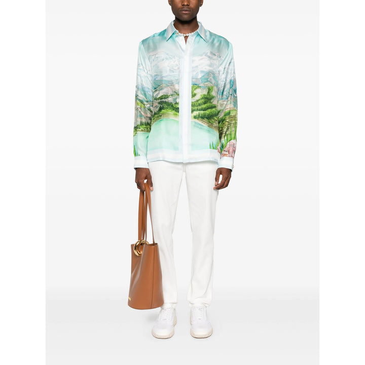 Casablanca Shirts - Blue | 462e6bfc5154b372eedba26559c73f5c6f15f9c6