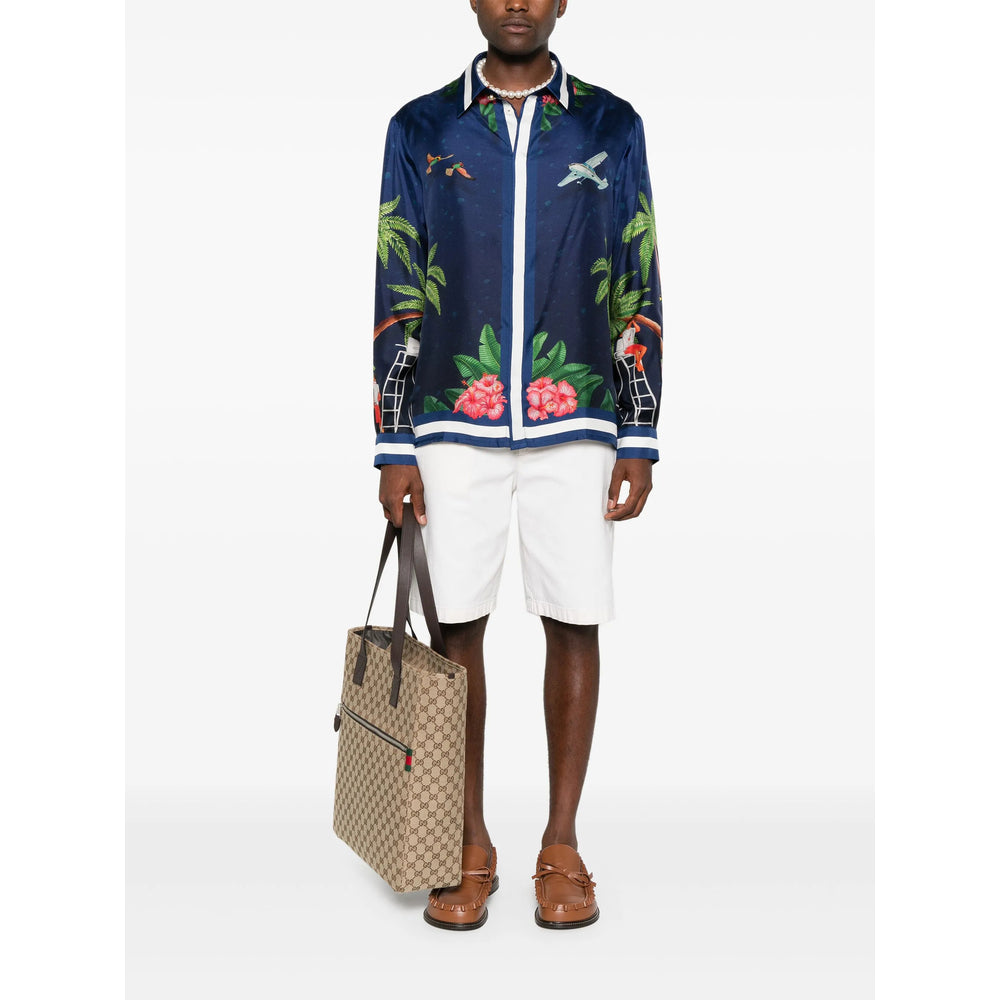 Casablanca Shirts - Blue | 3e9484c0db947d69169be47ec56b162cfe32fc5a