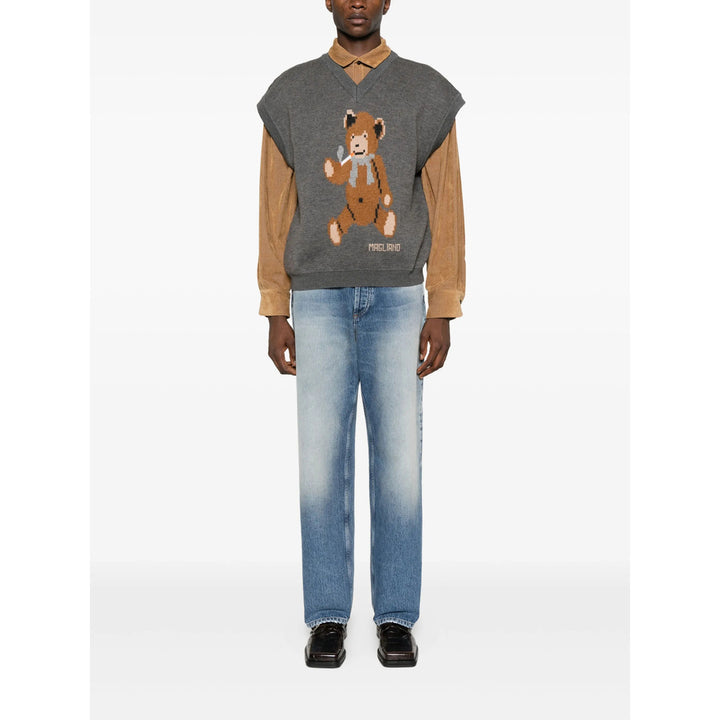 Magliano Sweaters - Gray | b85d65d73836ccaf285228b6e3f14ff90fb3d5a9