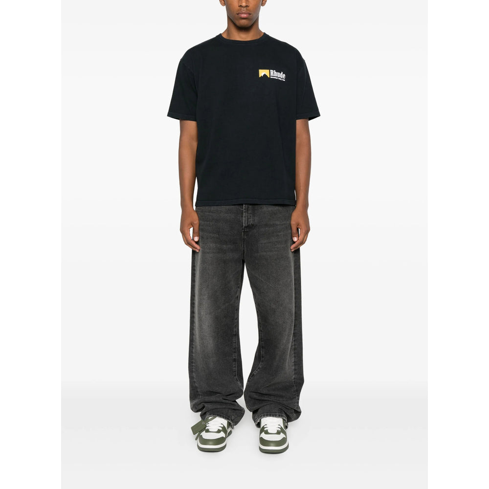 Rhude T Shirts - Black | 0afdd2527f5bd9c5eaa78916b965fb29e9f0919b