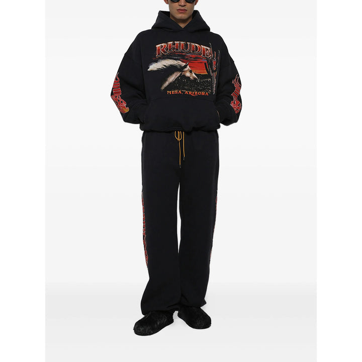 Rhude Sweatshirts - Black | 5f76f235e5694db512e7a926cb232886d76e03aa