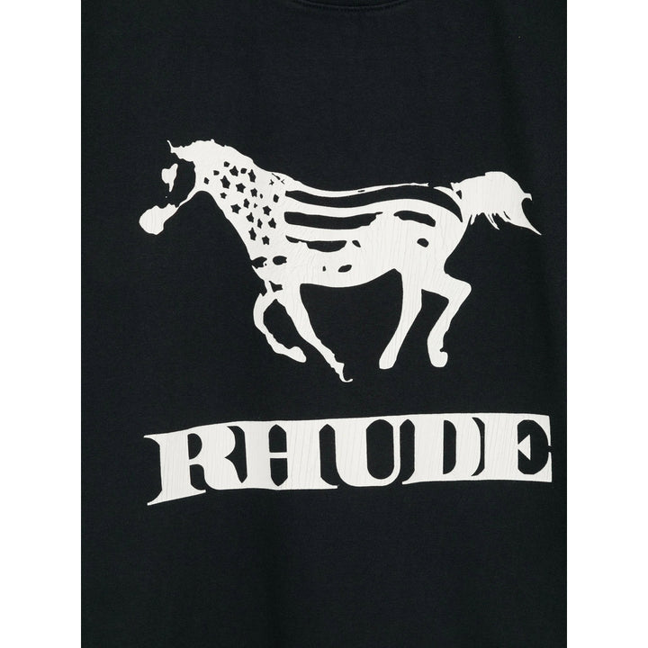 Rhude T Shirts - Black | c630f6dbefcd39f405790db3f52d1dd1d279257b