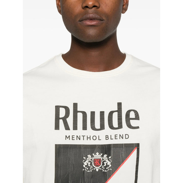 Rhude T Shirts - White | 54b069e205108a28969ba16887fc2f273f679fe0