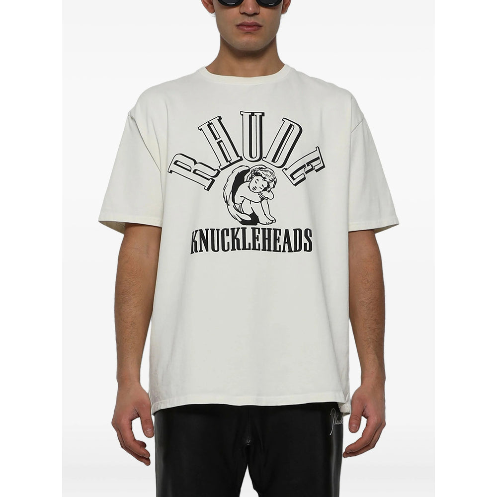 Rhude T Shirts - White | 1f83d75408b45618b9cdda0817c7dd94ddd007f8