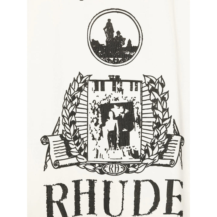 Rhude T Shirts - White | 4eb688643554e26257e07c44242da138949bd522