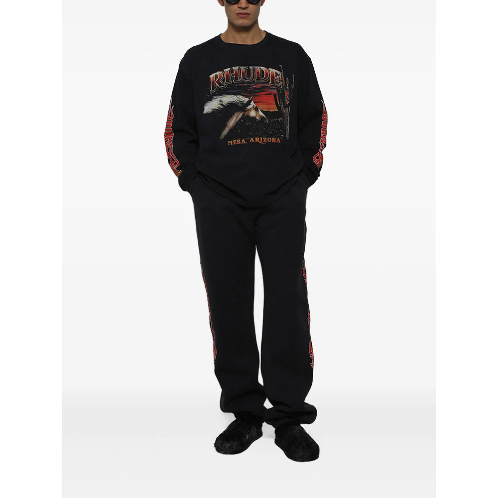 Rhude T Shirts - Black | e119b823b89c57aacb8b3de072f8be30a45e90bd