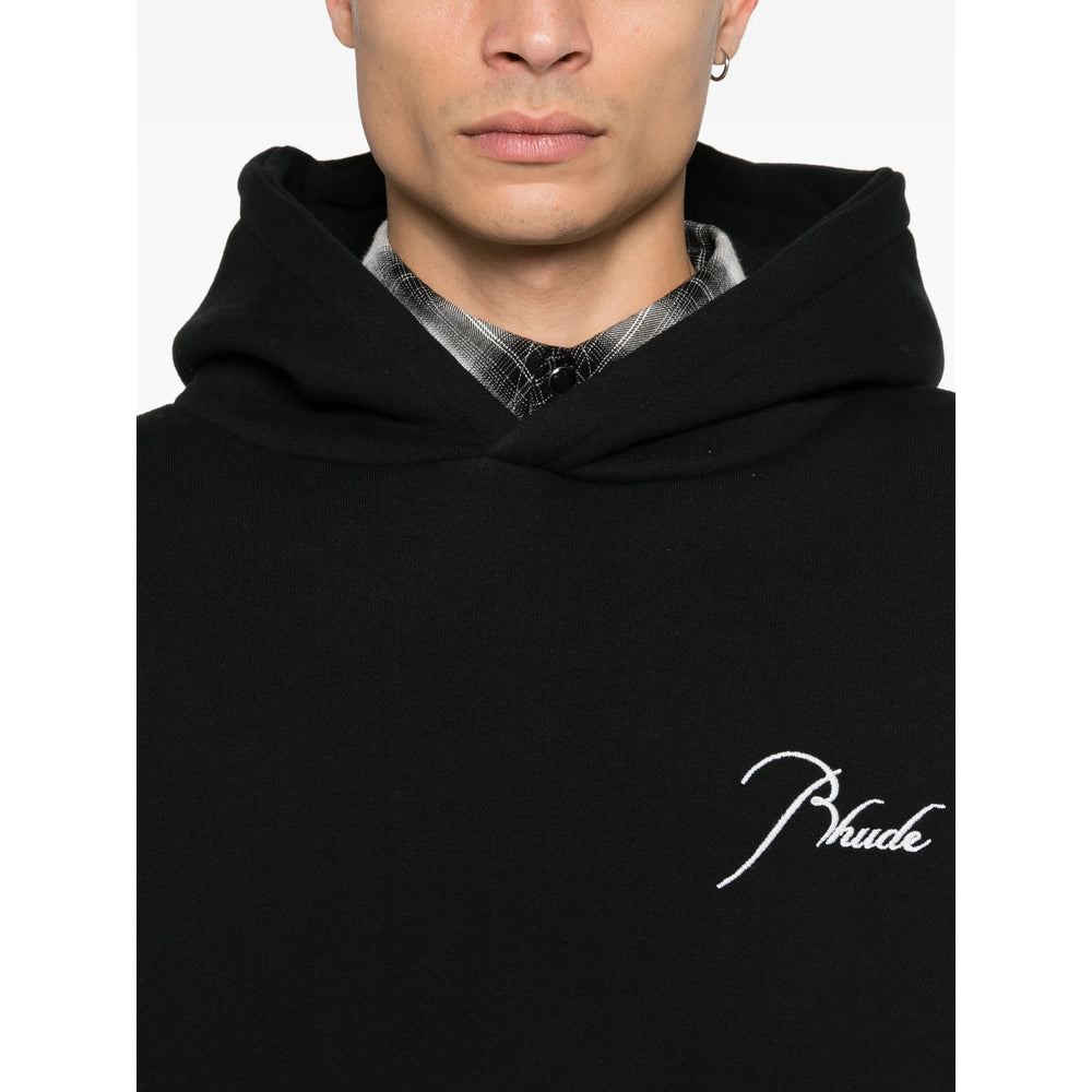 Rhude Sweatshirts - Black | 597453787ebde1281b3dbb9805a91a79f96d6f53