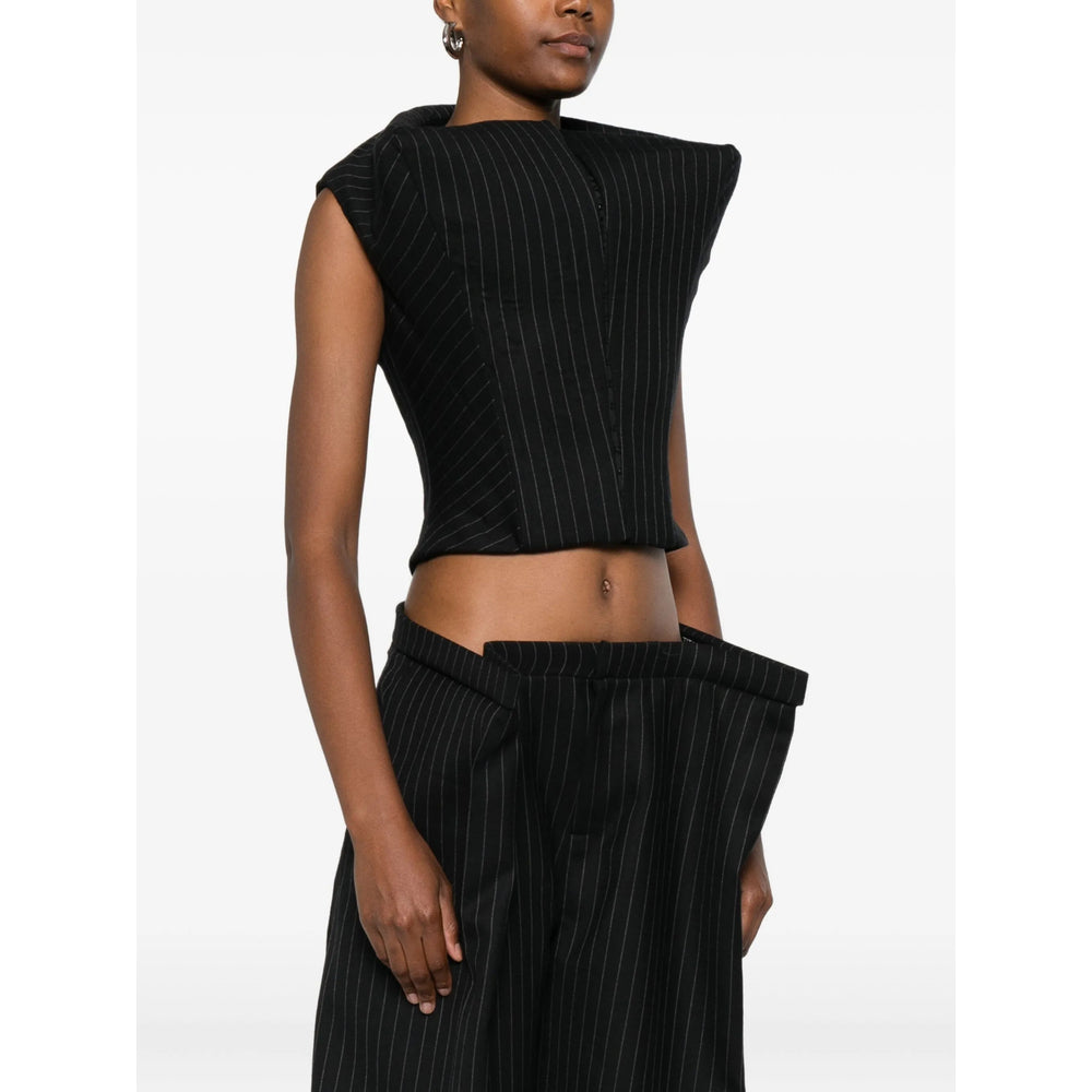 Duran Lantink Tops - Black | c92e7a086f0144d6ffc3ea49f1d11ade487e5334