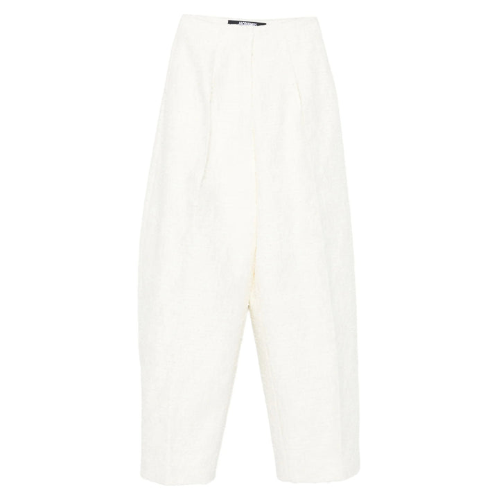 Jacquemus Pants - White, Neutral | 27b1dcdf4e2dd58887c577becd2cea9204449d7e
