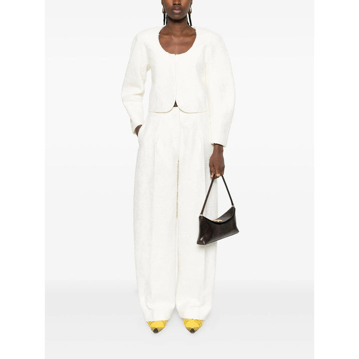 Jacquemus Pants - White, Neutral | cf09e39106cadc14b9014ea4dd29e87956952bb5