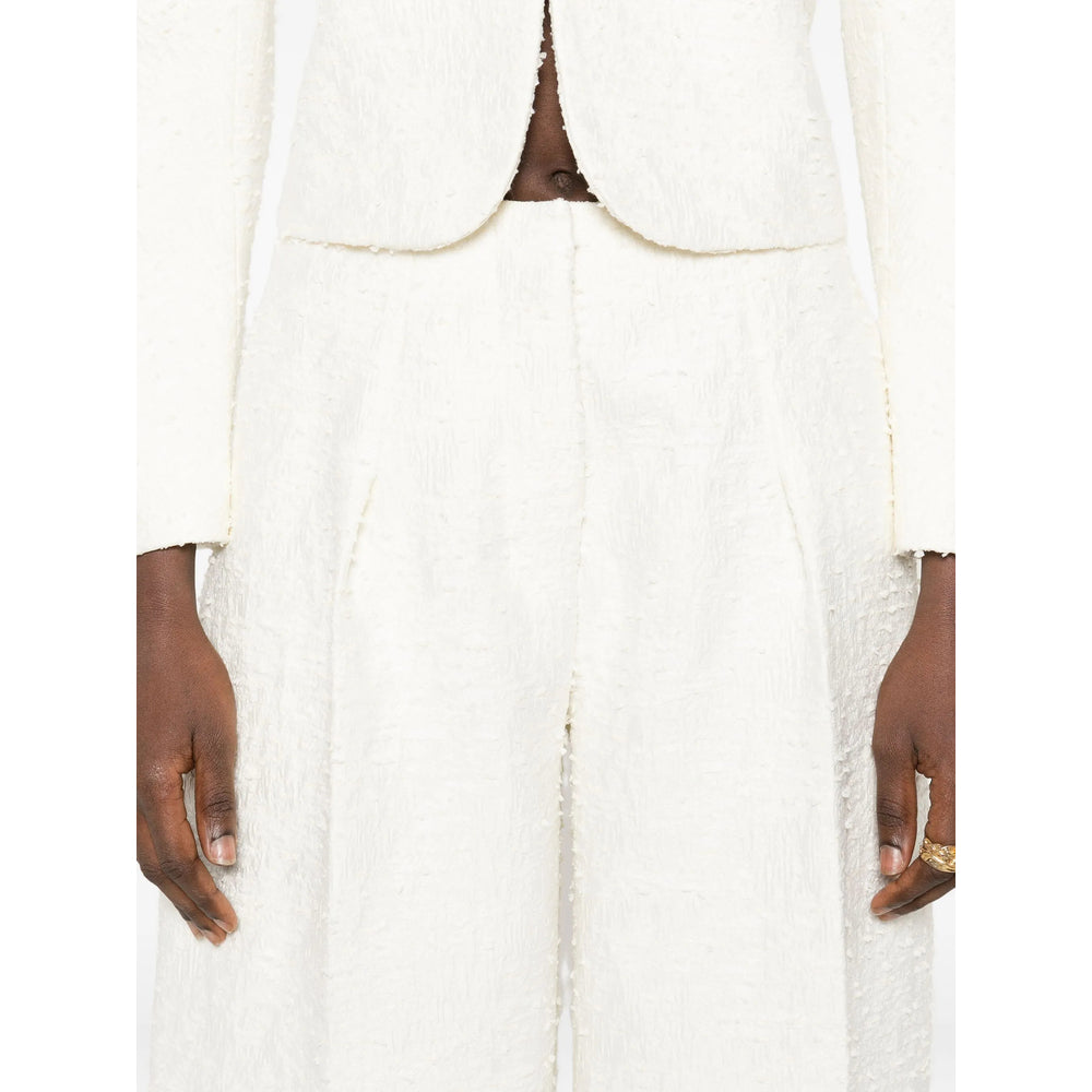Jacquemus Pants - White, Neutral | 72359daabd9dfd4f27c799748ec83b74f4830043