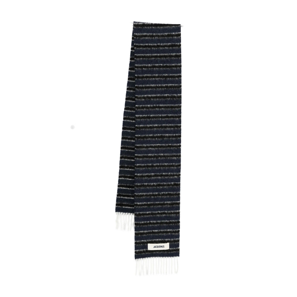 Jacquemus Scarves - Blue, Black | 7109876e2e5a7baf794de1754d55dff77061cc34
