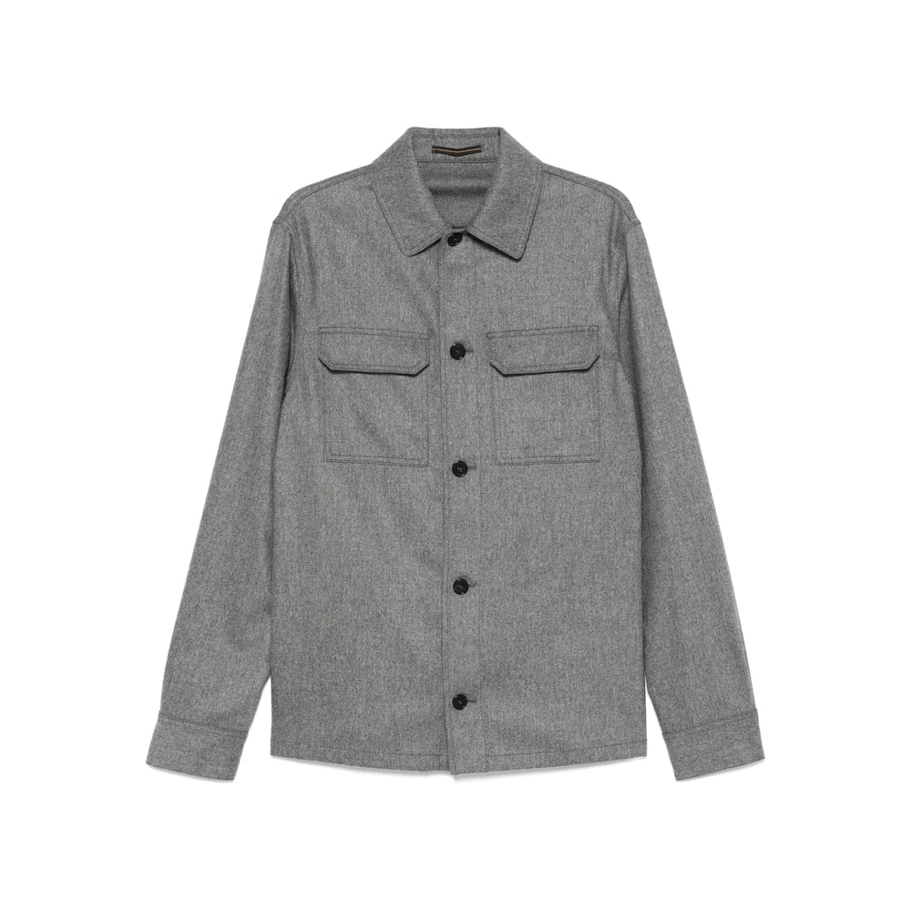 Incotex Shirts - Gray | 0e21014f191a11fd38aece41426259977b34c338
