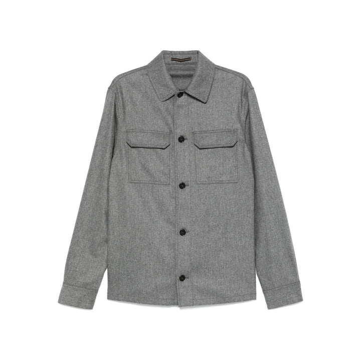 Incotex Shirts - Gray | 0e21014f191a11fd38aece41426259977b34c338