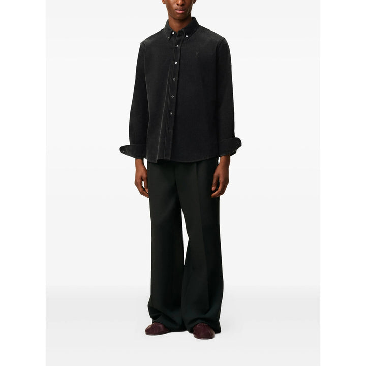 Ami Paris Shirts - Black | ed748be5cd3122c6e91db7bbfd853ae0513b423a