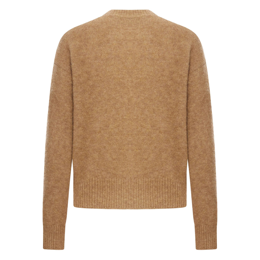 Ami Paris Sweaters - Brown | 32731f3001a5abae09c63a14ce3eb8a897c82421