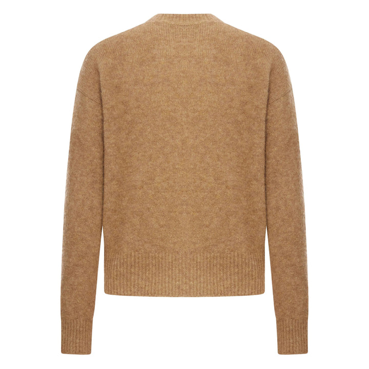 Ami Paris Sweaters - Brown | 32731f3001a5abae09c63a14ce3eb8a897c82421