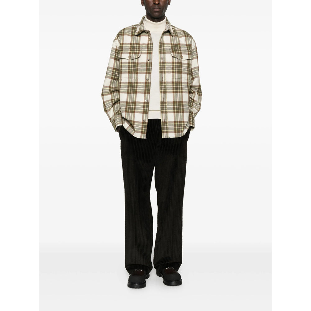 Ami Paris Shirts - Brown, Brown | 437828cc5a32a761890fd488331da7cf56e18284