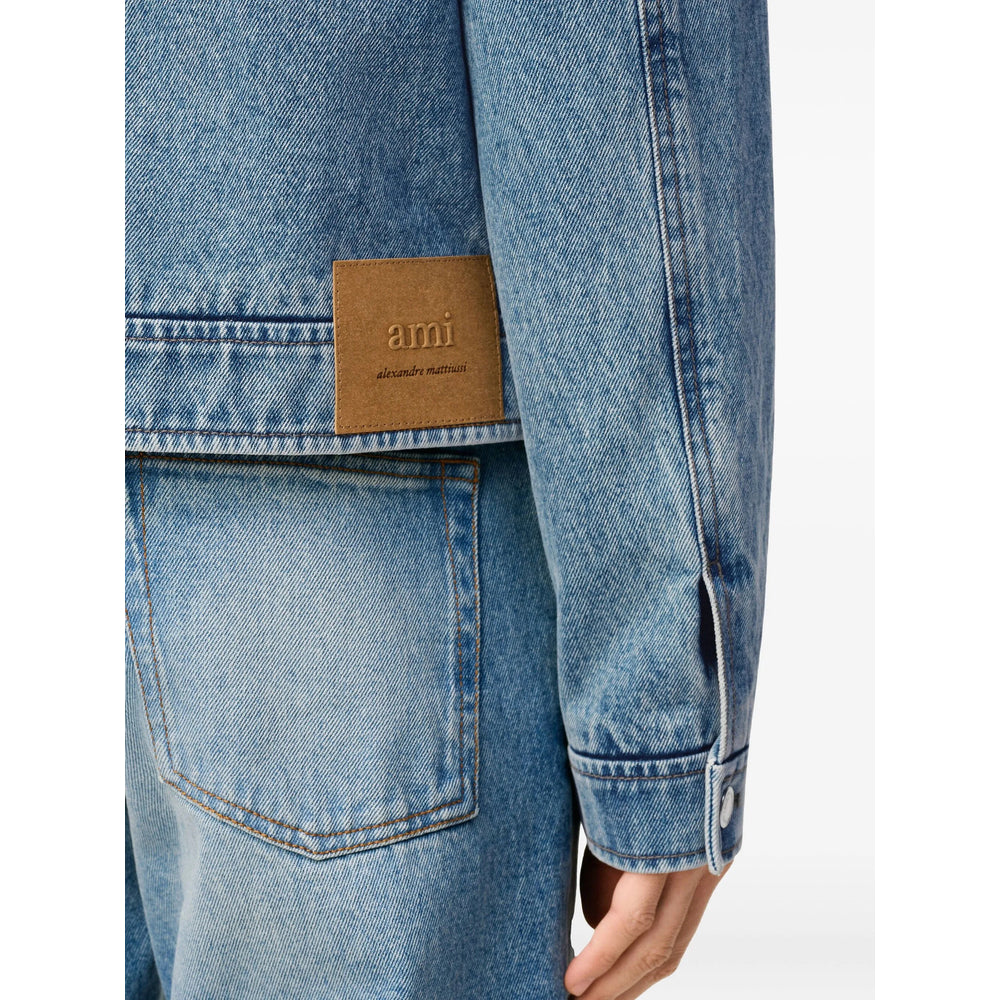 Ami Paris Outerwears - Blue | 2dd87f589d19f1c91e6ead0e727702f3703be3d9