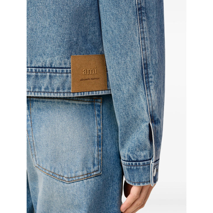 Ami Paris Outerwears - Blue | 2dd87f589d19f1c91e6ead0e727702f3703be3d9