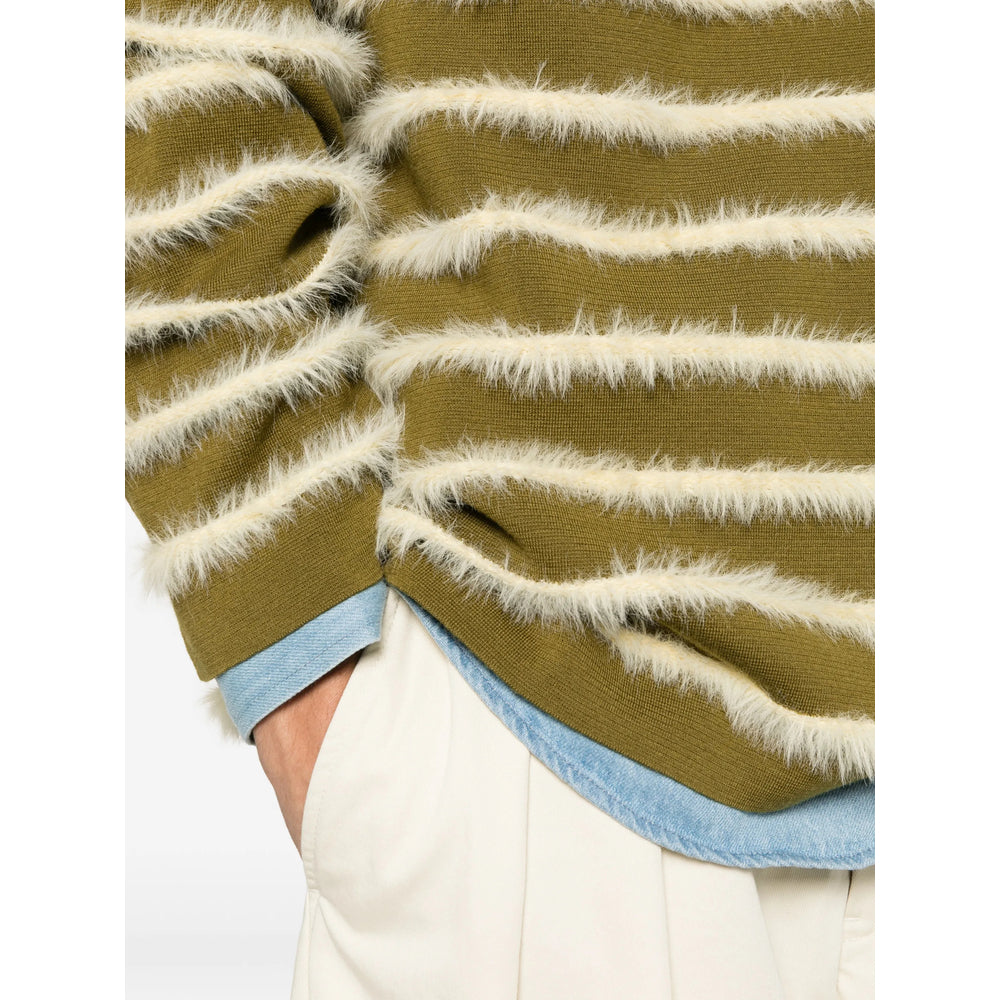 Ami Paris Sweaters - Green | 1615dc04eb53e887f57ce5fe558919b3849a805b