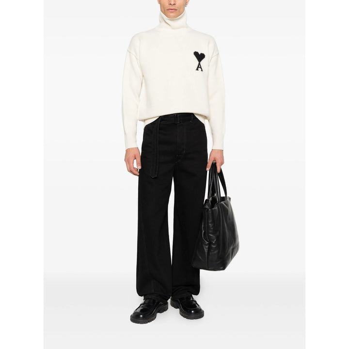 Ami Paris Sweaters - Neutral | ff3e6b3381022c4eeecd90557066b952ecda9eca