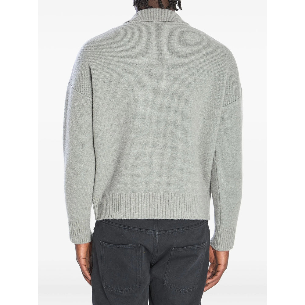 Ami Paris Sweaters - Gray | 07c5e4f726ec6a3413db13a3189bc60dde27beae