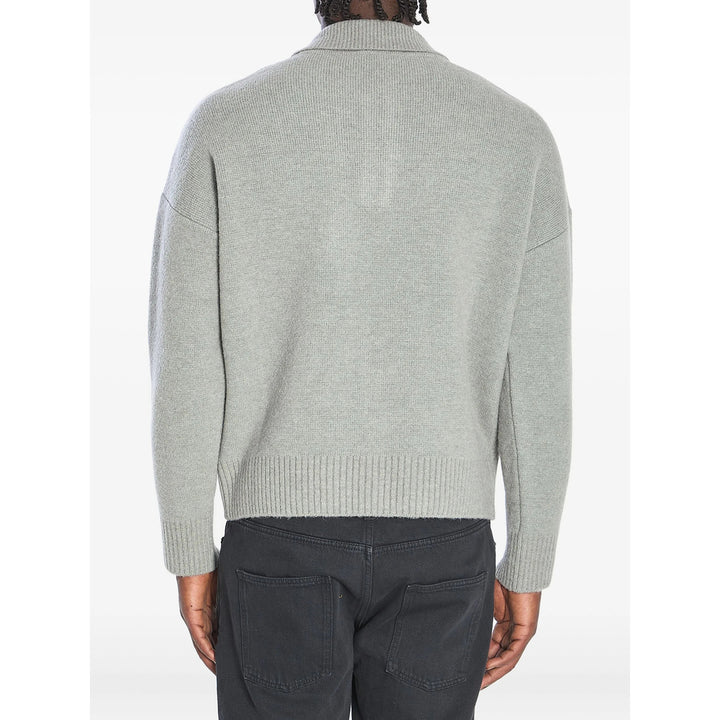 Ami Paris Sweaters - Gray | 07c5e4f726ec6a3413db13a3189bc60dde27beae