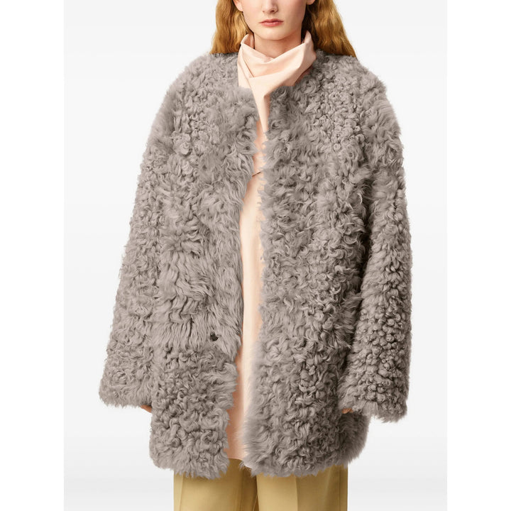 Ami Paris Coats - Gray | eebccb3f6697c7f54022eb31920bab9dbc3b2c1b