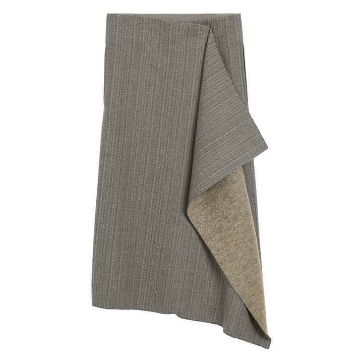 Ami Paris Skirts - Gray, Neutral | 7f8a843f5b9fdaf572c315eb27f1dc61d399b1d9