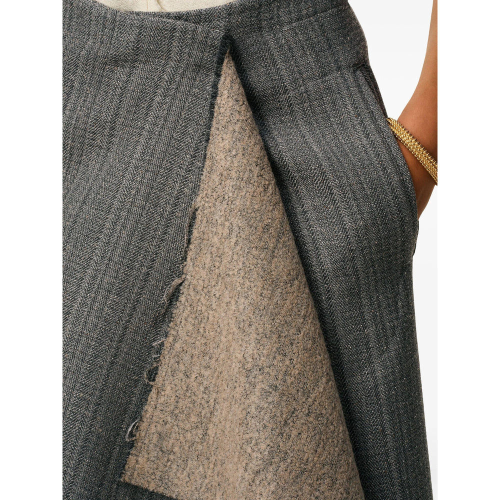 Ami Paris Skirts - Gray, Neutral | 19cdf461c3019274d55ce55b627915b26be93d55