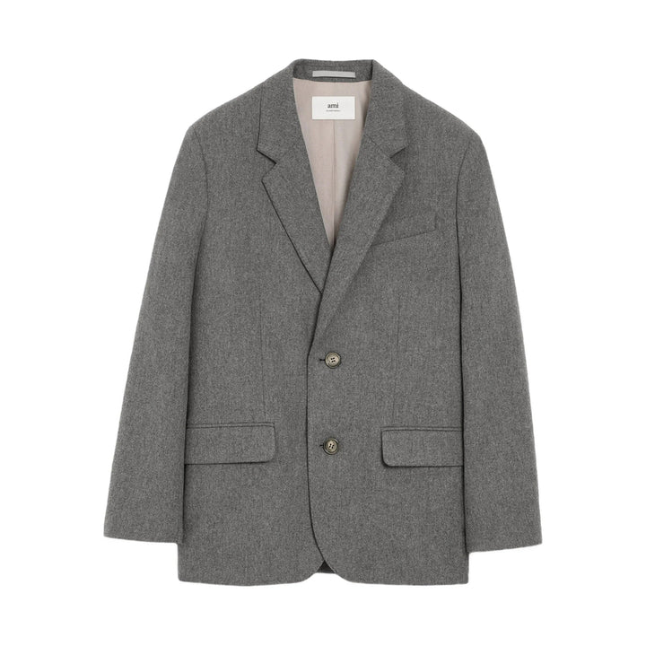 Ami Paris Jackets - Gray | 84e82b23fa0ffba3acecd28d439da6e4d4043f48