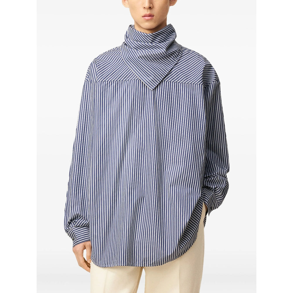 Ami Paris Tops - Blue, White | 72142ef2da7145f7f80e78a744fdb96111a9a693