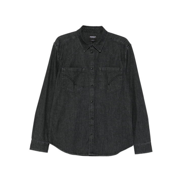 Dondup Shirts - Black | e16dc5ab95e1f18201315e92e885857ae57b6f23
