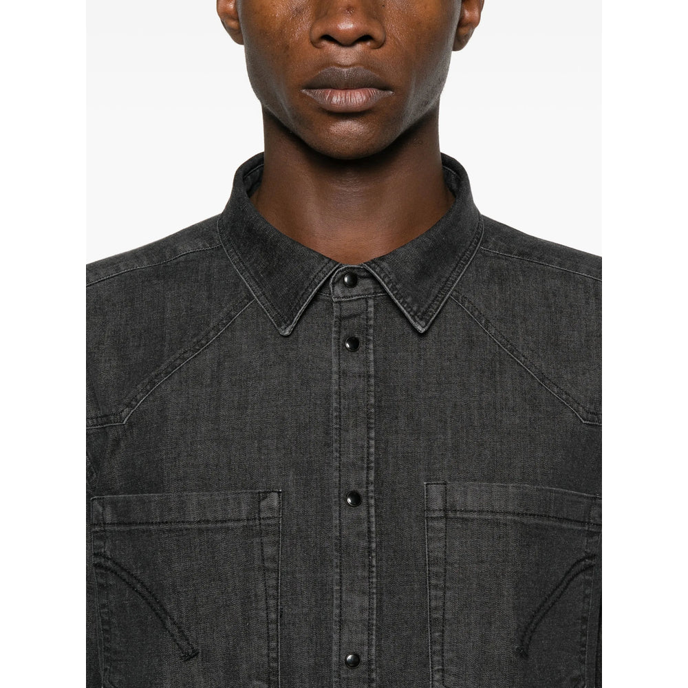 Dondup Shirts - Black | 12f49acd6822d7331514101f0985891a921863ea