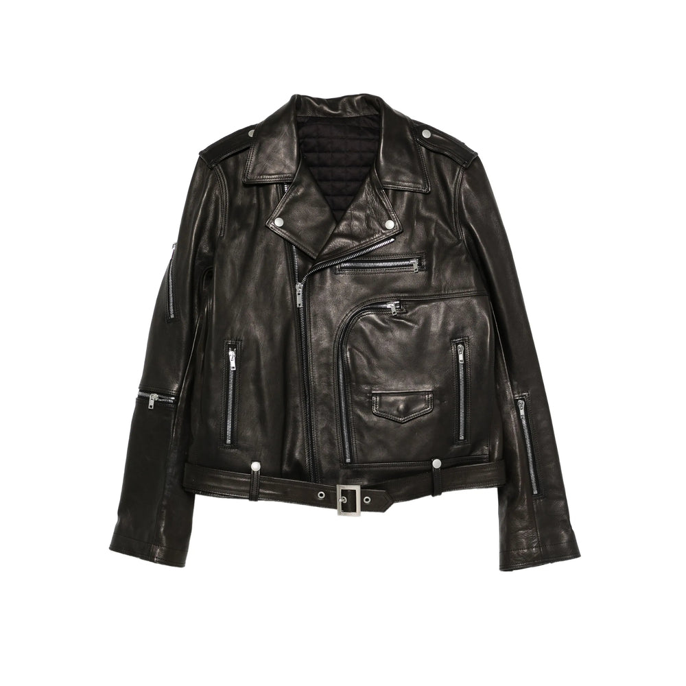Rick Owens Leather Outerwears - Black | 74a45e1aac5a63dff601033e3620c6f321883068