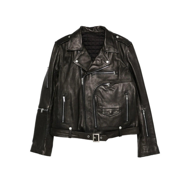 Rick Owens Leather Outerwears - Black | 74a45e1aac5a63dff601033e3620c6f321883068