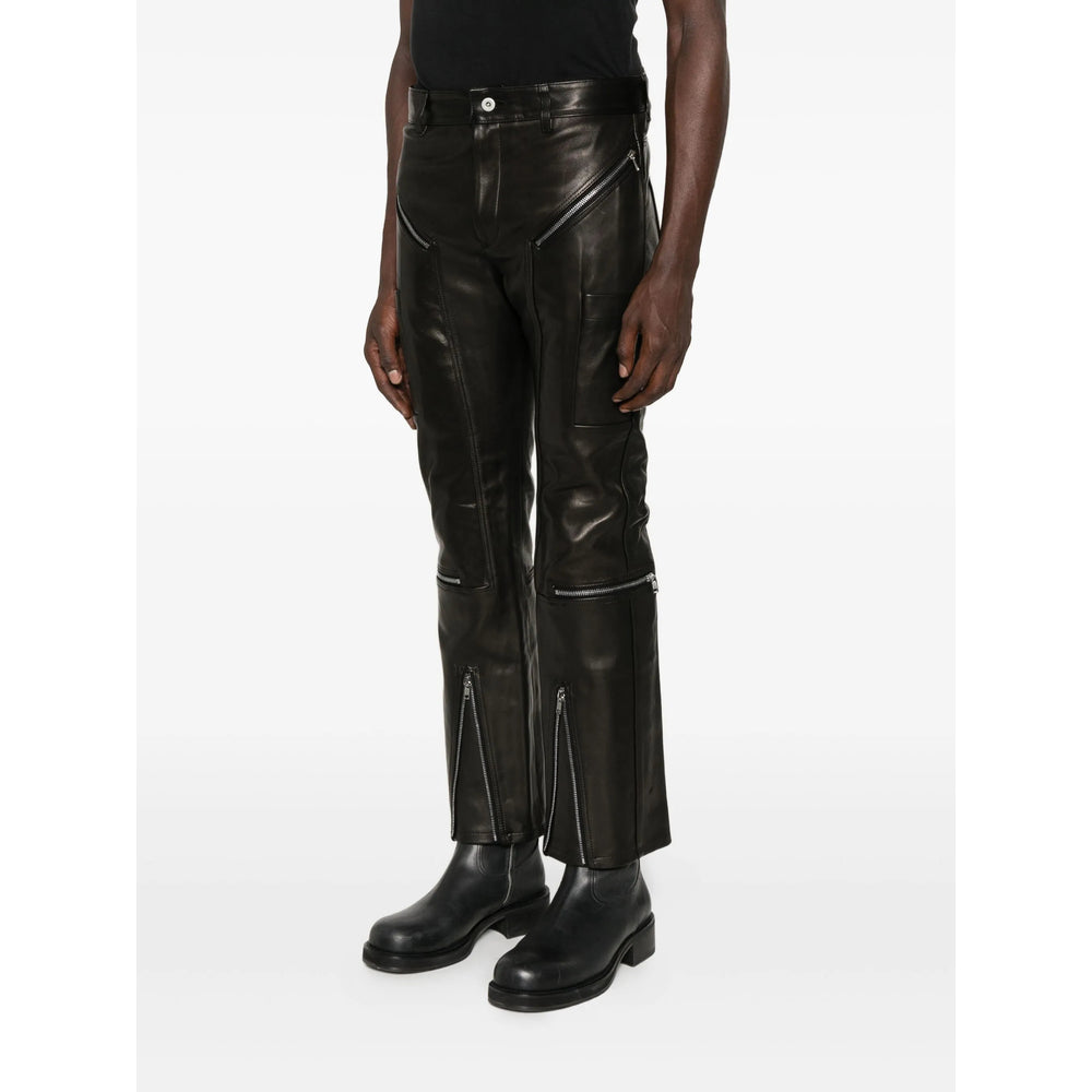 Rick Owens Leather Pants - Black | fd880aed64ae79a73e583daff85a447e73ed3f5b